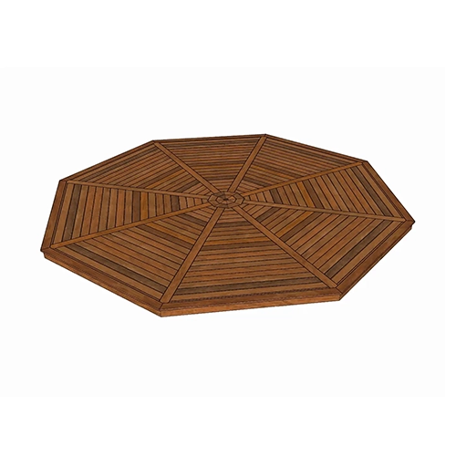 Terrasse 6 mètres bambou