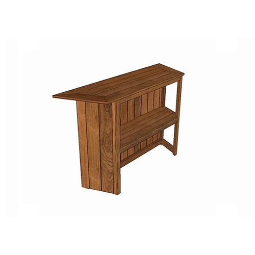 Comptoir gauche terrasse 5 et 6 mètres